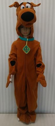 Kostým scooby-doo, rubies, 5-7 rokov, 110-122 cm,