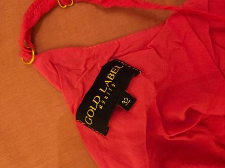 Rúžové romantické šaty mohito (gold label), mohito,xs