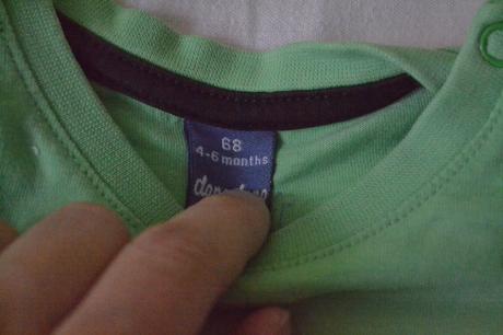 Tričko krátky rukáv, 68