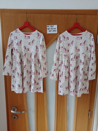 Dievčenské šaty s dlhým rukávom zn.f&f, 110