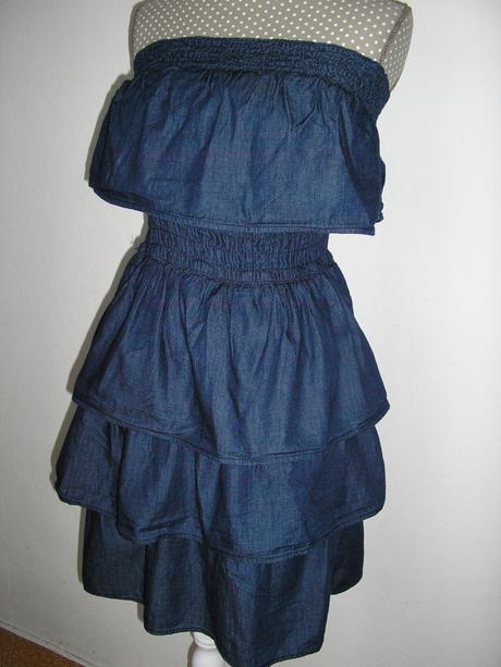 Šaty rifľové  872, s