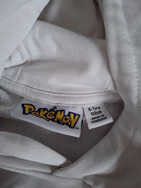 Mikina pokemon pikachu, primark,122