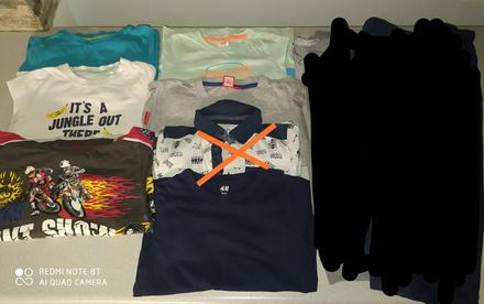 Tričká veľ. 98,104, h&m,98