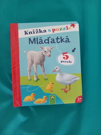 Knižka s puzzle,