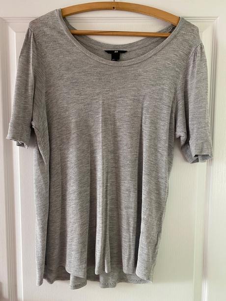 Tricko sede hm vel. l, h&m,l