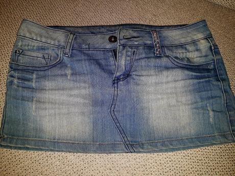 Rifľová mini sukňa, 28