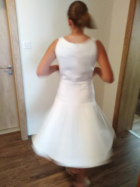 Biele šaty., calvin klein,m