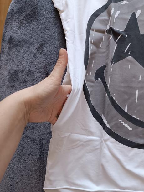 Predĺžené tričko/tunika smile - uni, 