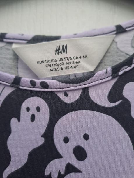 Šaty na halloween 110/116, 