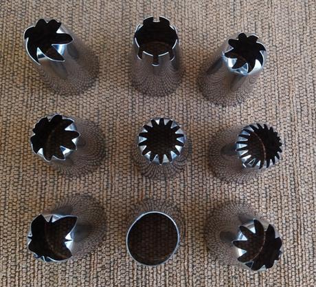 Set špičiek na zdobenie s valčekom, 