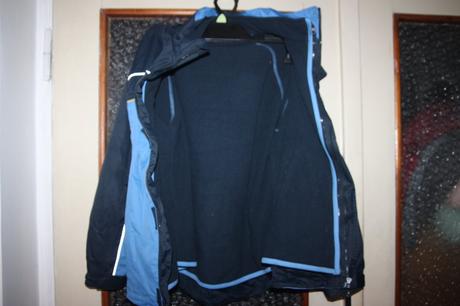 Bunda s mikinou tcm  2v1  vel 134/140, tcm,134