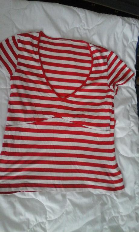 Pásikavé tričko, l