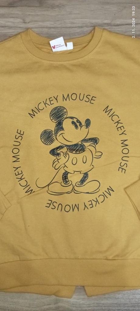 Mikina mickey mouse 146/152, disney,146