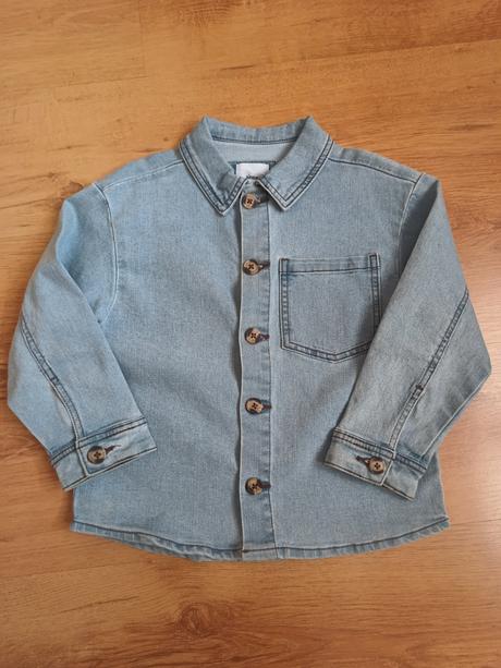 Chlapčenská rifľová košeľa, sinsay,116