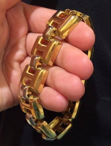 Zlato-strieborný náramok, 