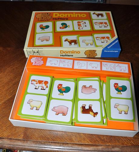 Drevene domino - od 2 rokov, 