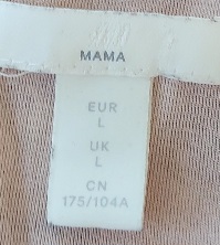 Tehotenská blúzka, h&m,l