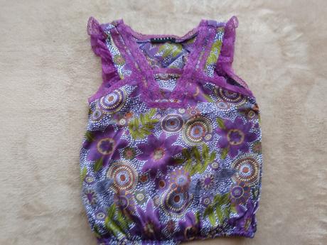 Hodvábny top sisley, 3,5 až 4,5 roka, sisley,104