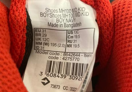 Prechodné topánky veľ. 30- 19,4cm, quechua,30