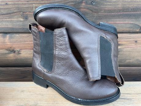 Kožené topánky h&m, h&m,37