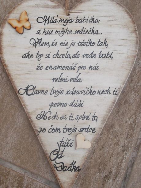 Srdiečko pre babičku, 