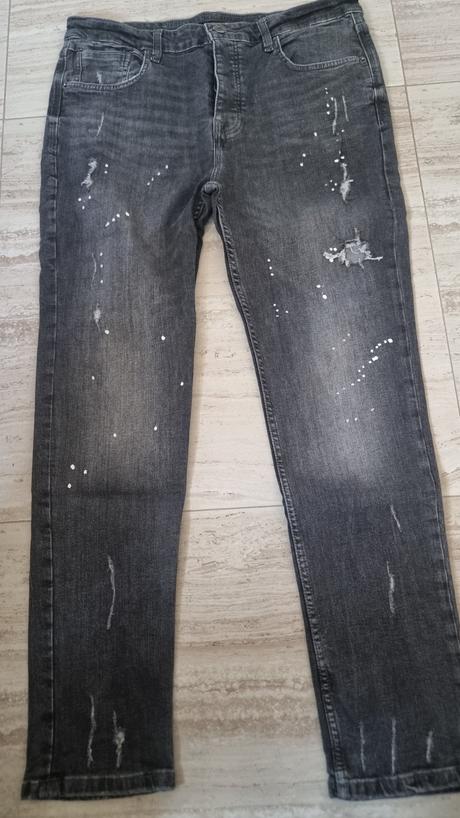 Tmavosive rifle, pull&bear,36