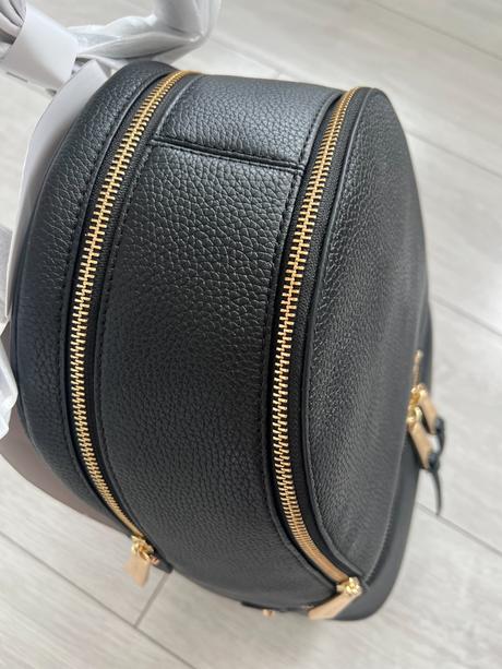 Michael kors ruksak rhea čierny / zlatý, michael kors