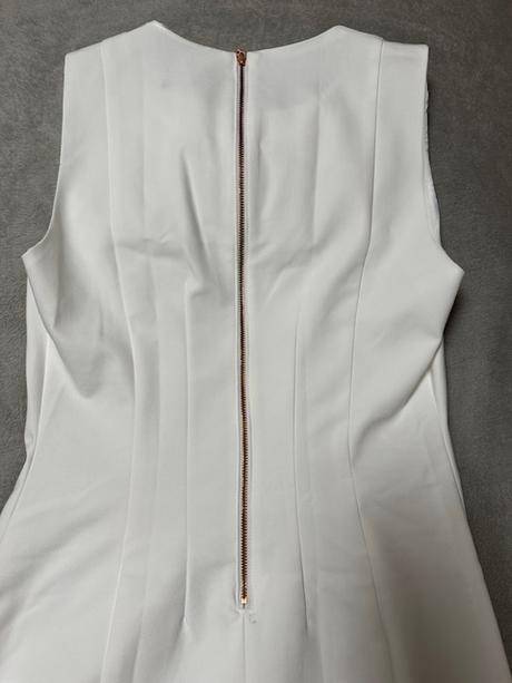 Biele šaty s korálkami zn. orsay, orsay,40