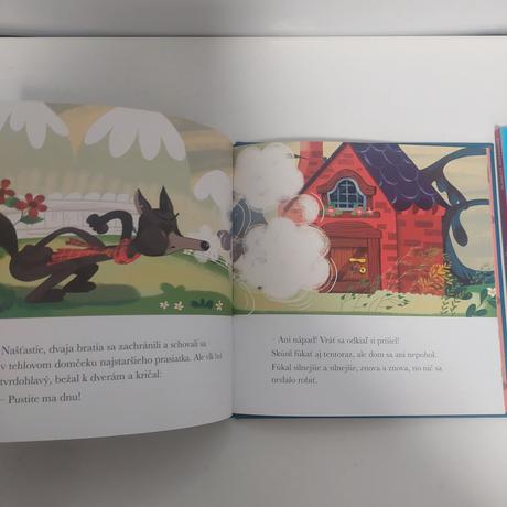 Klasicke rozpravky tri prasiatka,