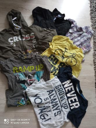 Balík oblecenia, 158–170