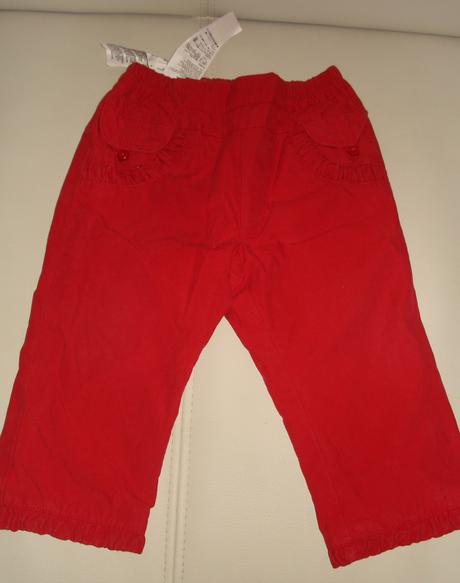  zateplene nohavice, benetton,74