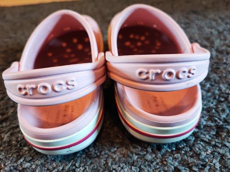 Detské crocs ružové, crocs,27
