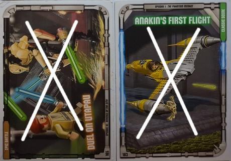 Lego star wars zberateľské karty do albumu, 