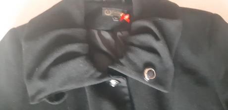 Krasny dlhy bavlneny kabat, 44