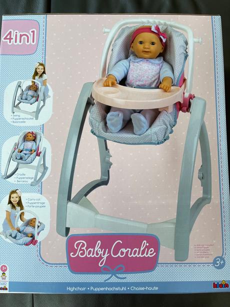Klein baby coralie 4v1 stolicka hojdacka lehat, 