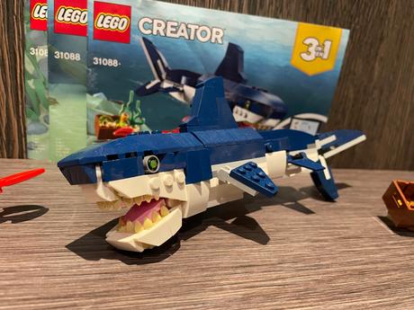 Lego creator 31088 žralok, 