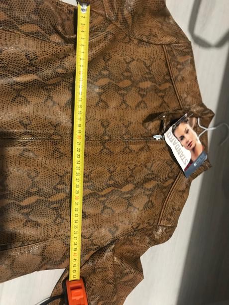 Nová kožená bunda kcero, 38 - m