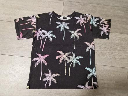 Tričko s palmami, h&m,110