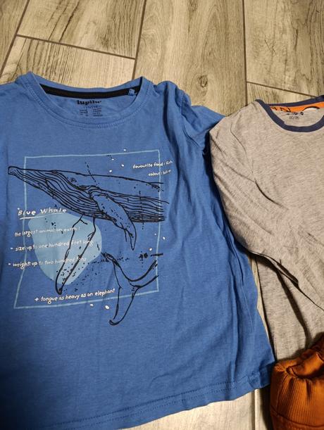 Balík do škôlky -110/116 (3x tepláky, 3x tričko ), 104–116