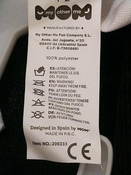 Kostým evil baby girl, mom, 1-2r, 86-92 cm,