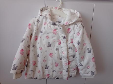 Zimný kabát s kapucňou, sinsay,98