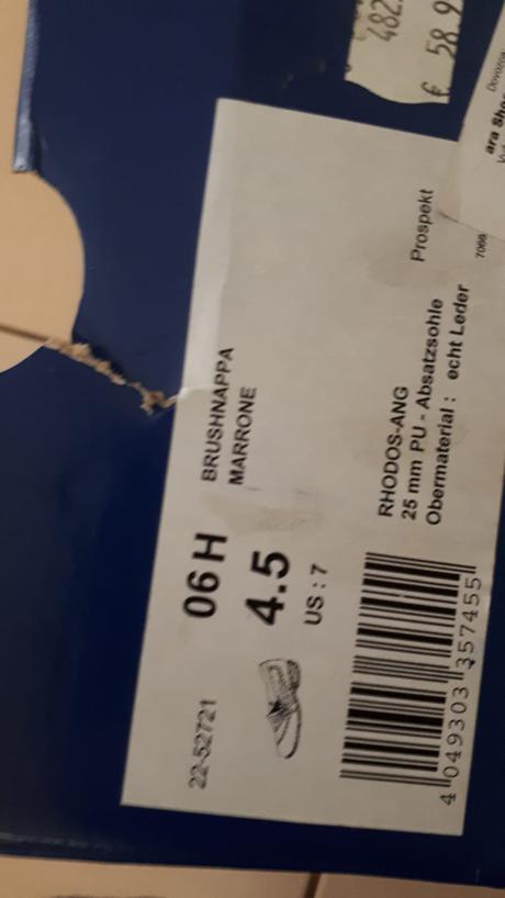 Pohodlné poltopánky nenosené 37,5, 37