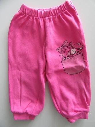 Tepláky dievčatko so psíkom, 80