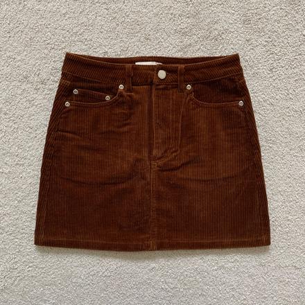 H&m menčestrová sukňa, h&m,34