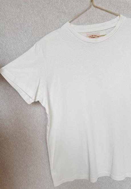 Bavlnené smotanové tričko, m