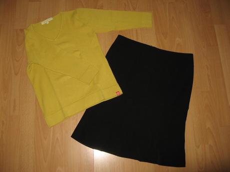 Sukna + na darovanie pulover, s