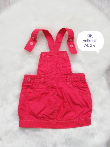 Suknička s trakmi, kiki&koko,74
