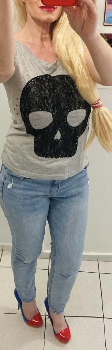 Tričko xs/s aj na halloween, xs