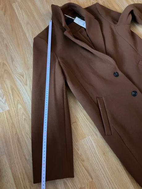 Hnedý kabát, c&a,xxl