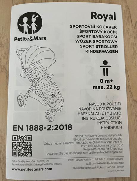 Petite&mars kočík športový royal, petite&mars,petite&mars royal